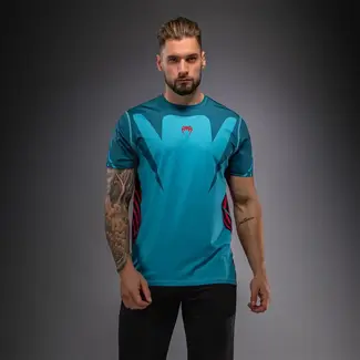 Venum Attack 90 Dry-Tech T-shirt – Turkoois/Rood