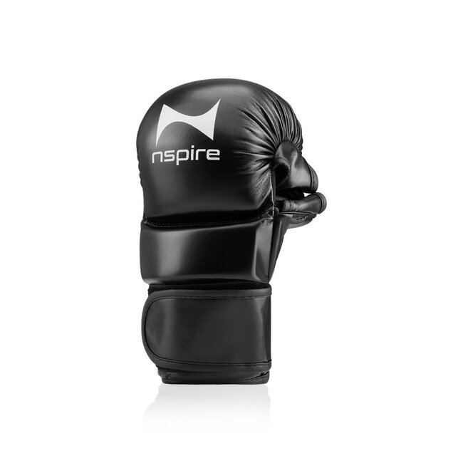 NSPIRE Shooter Training Grappling Gloves – Zwart – MMA-handschoenen voor training