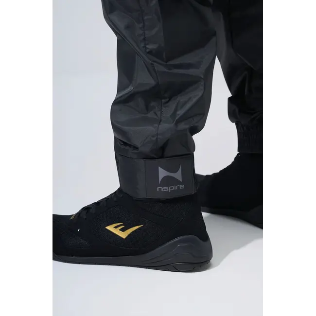 NSPIRE Sauna Suit – Zwart – Trainingspak voor Extra Transpiratie