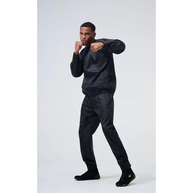 NSPIRE Sauna Suit – Zwart – Trainingspak voor Extra Transpiratie
