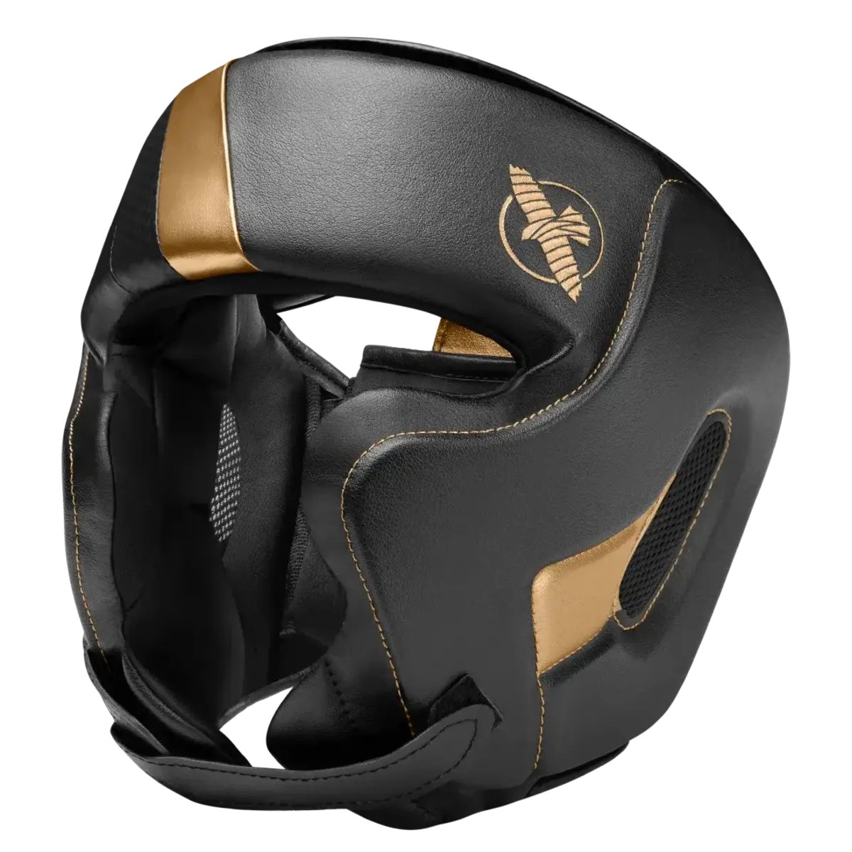 Hayabusa T3 Boxing casque de protection – noir/or