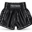 Fightsense Muay Thai Short V2 – Black/Black – Fightshort voor vechtsport en training