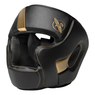 Hayabusa T3 MMA Headgear – Zwart/Goud
