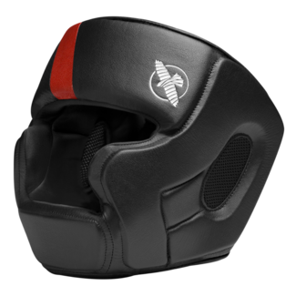 Hayabusa T3 MMA Headgear – Zwart/Rood