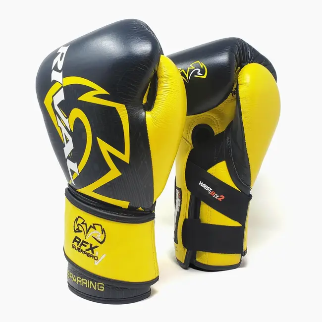 Rival RFX-Guerrero-V P4P Sparring Bokshandschoenen – Zwart/Geel