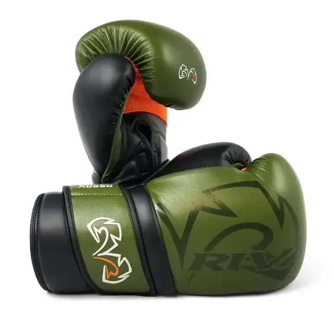 Rival Bokshandschoenen -  RS80V Impulse Sparring Gloves - Khaki/black