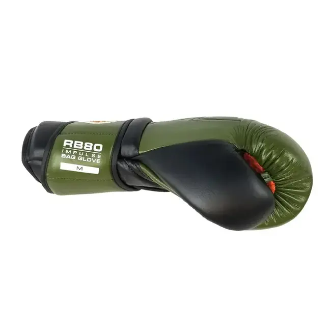 Rival Bokshandschoenen -  RS80V Impulse Sparring Gloves - Khaki/black