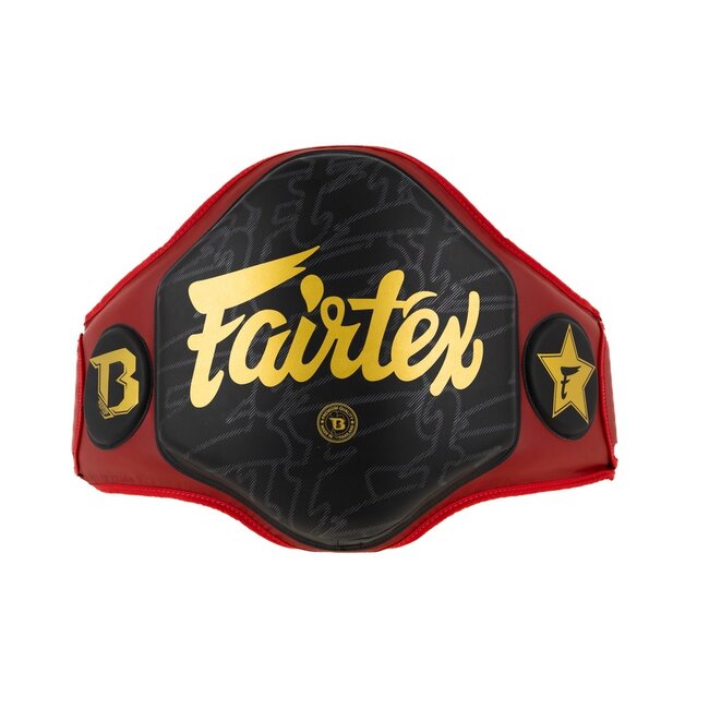 FAIRTEX FXB Belly Pad – Wijnrood