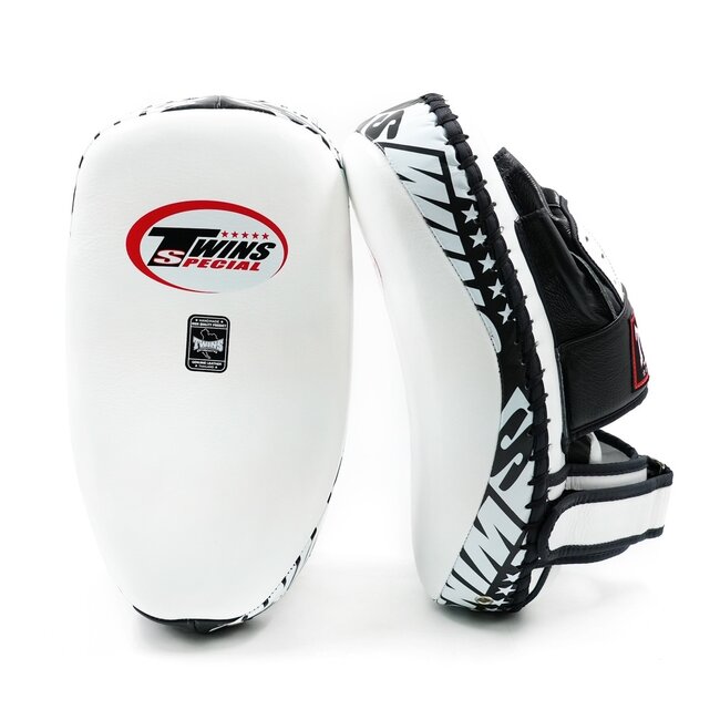 Twins Special Twins Special PML 23 Handpads – Wit voor boksen, kickboksen en Muay Thai