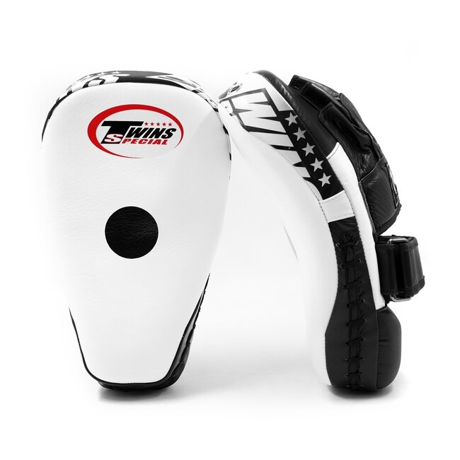 Twins Special Twins Special PML 21 Handpads – Wit voor boksen, kickboksen en Muay Thai