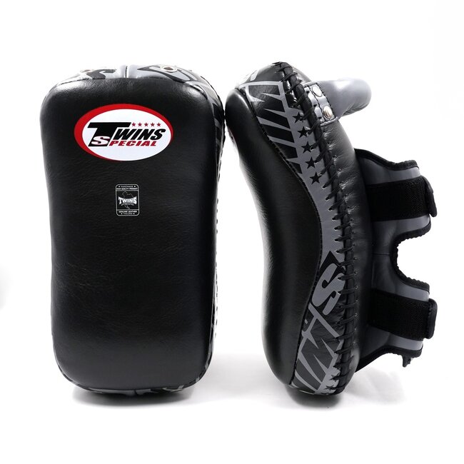 Twins Special Twins Special KPL 12 Thaipads – Zwart/Grijs – M voor boksen, kickboksen en Muay Thai
