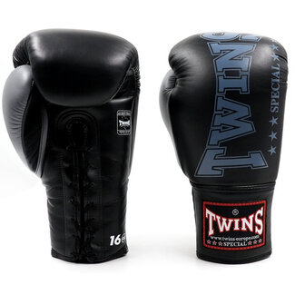 Twins Special BGLL 8 Black Laced – Bokshandschoenen met Veters