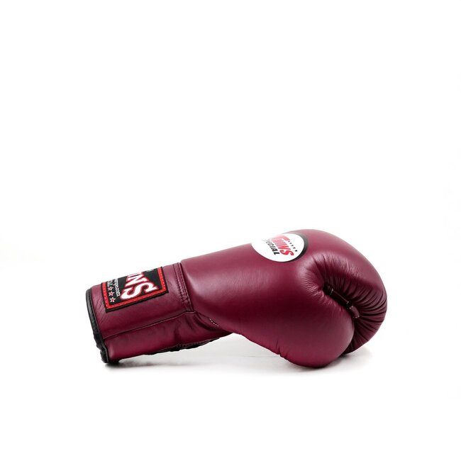 Twins Special BGLL-1 Maroon – Bokshandschoenen met Veters
