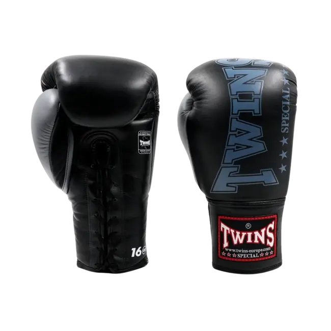 Twins Special BGLL 8 Black Laced – Bokshandschoenen met Veters