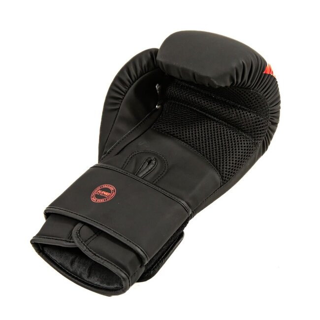 King Pro Boxing Bokshandschoenen - KPB/REVO 8 - Zwart/Rood
