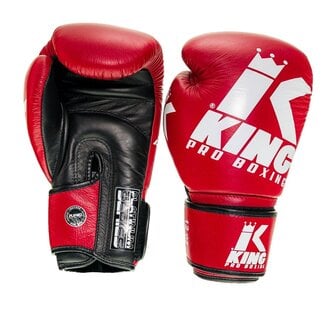 King Pro Boxing King Pro Boxing Platinum 4 Bokshandschoenen – Rood/Wit