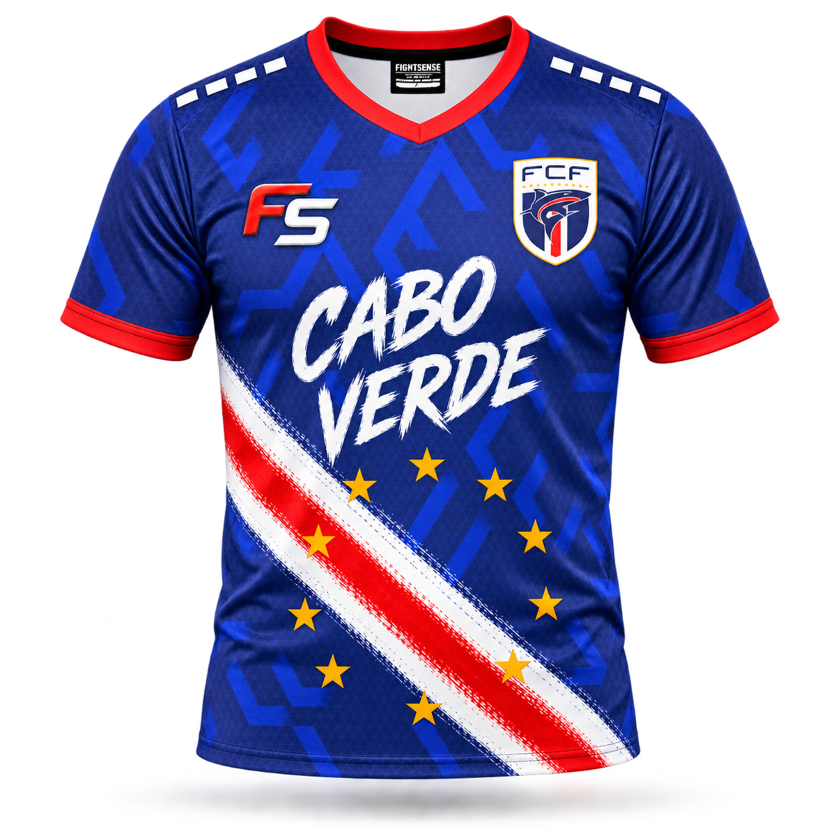 Fightsense Maillot de supporter Kaapverdië