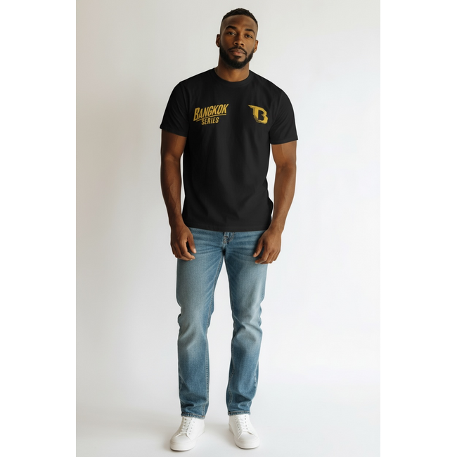 Booster Fightgear Booster Bangkok Tee 1 – Zwart/Goud