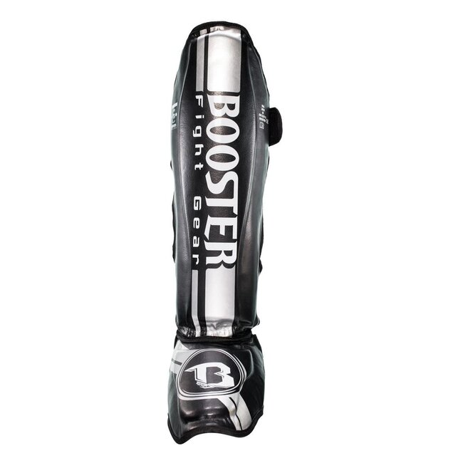 Booster Fightgear Scheenbeschermers - BSG V3 BLACK/SILVER