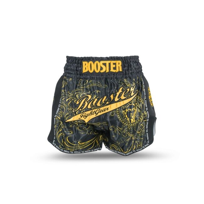 Booster Fightgear TBT Medusa Fightshort – Zwart/Geel