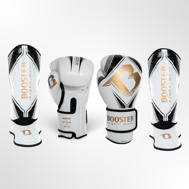 Booster Fightgear BANGKOK FIGHTSET - WHITE/GOLD