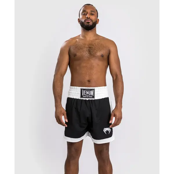 Venum Classic Boxshorts – Schwarz/Weiß