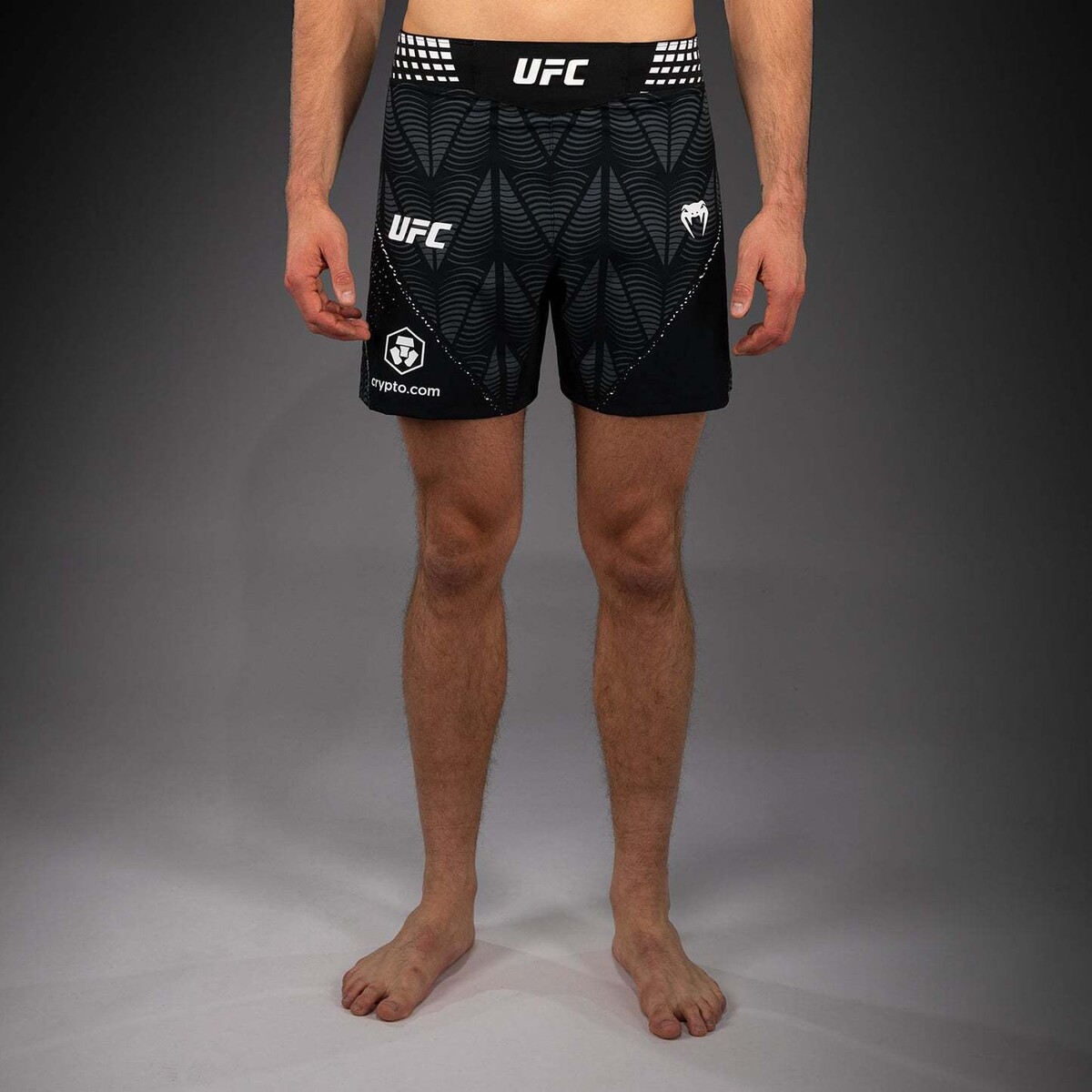 Homme's UFC Zenith by Venum noir Authentic Fight Night Gladiator Fight Short