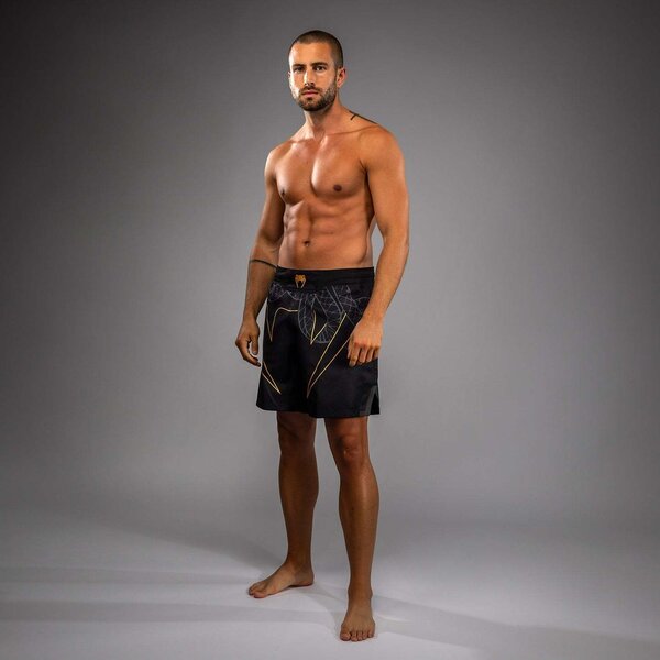 Venum Serpenti Fight short - noir/argent/or