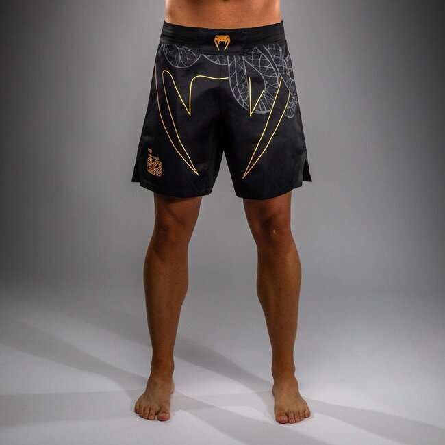 Venum Venum Serpenti Fight Shorts - Black/Silver/Gold