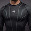 Venum Streamline Long Sleeve Rashguard - Black/White