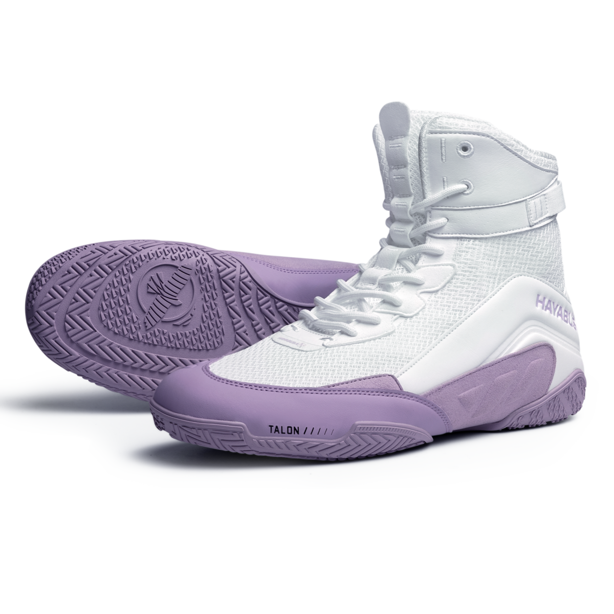 Hayabusa Talon chaussures de boxe – blanc/Lavendel