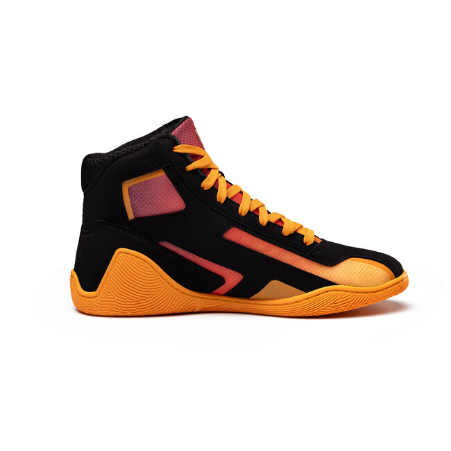 Hayabusa Hayabusa Surge Worstelschoenen – Zwart/Oranje | Grip & Ondersteuning