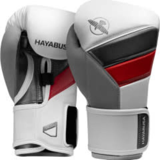 Hayabusa T3 Special Edition Bokshandschoenen – Wit/Rood – Voor Boksen, Kickboksen & MMA