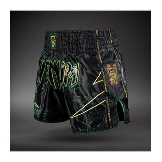 Venum Matupa Muay Thai Shorts – Zwart/Groen/Goud