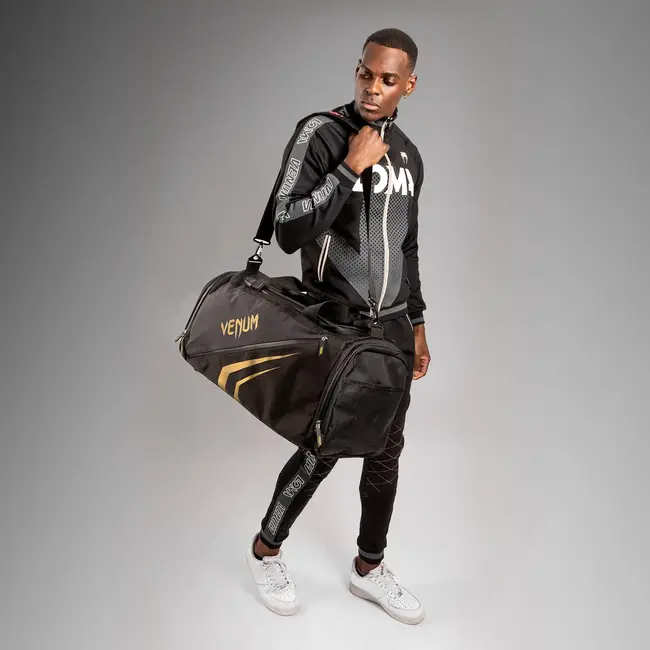 Venum TRAINER LITE EVO SPORTS BAGS - BLACK/GOLD