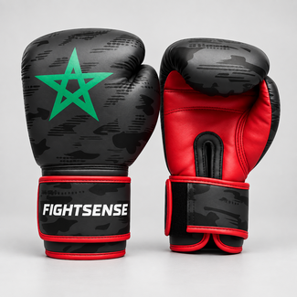 Fightsense Bokshandschoenen Marokko – Green Star Edition