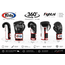 FAIRTEX BGV9 Mexican Style Bokshandschoenen – Zwart/Wit/Rood