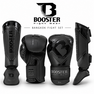 Booster Fightgear Bangkok Kickboksset voor Volwassenen – Zwart