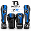 Booster Fightgear V9 Kickboksset Zwart/Blauw – Bokshandschoenen & Scheenbeschermers