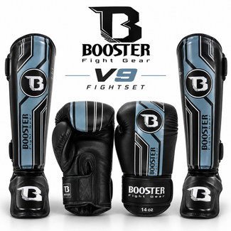 Booster Fightgear V9 Kickboksset – Zwart/Grijs