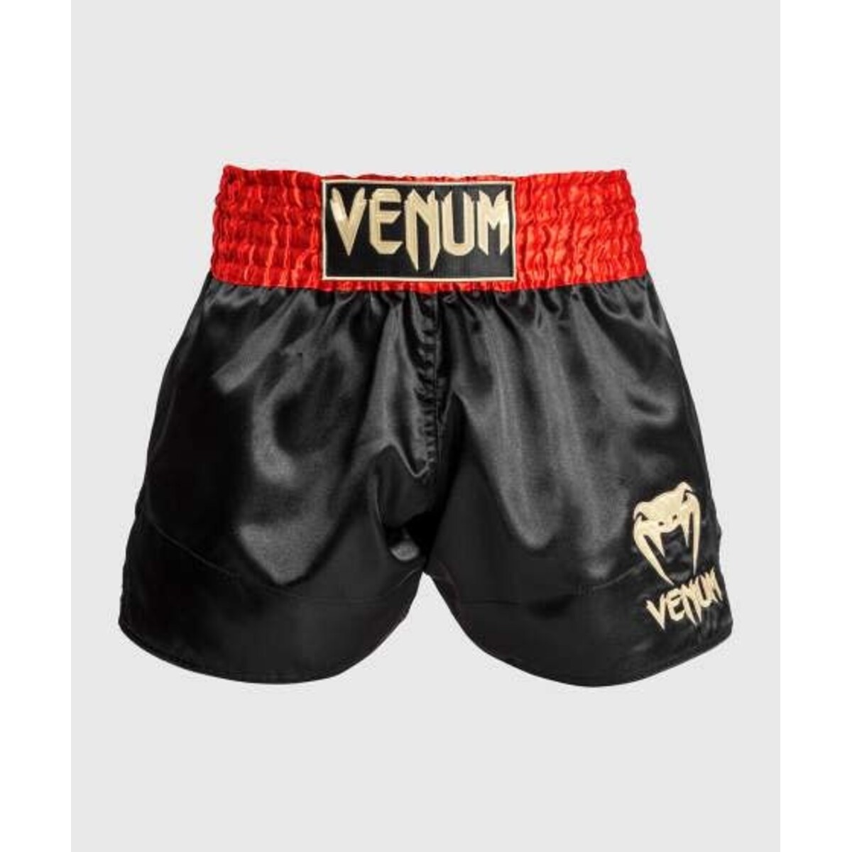 Venum Classic short de Muay Thaï – rouge/noir/or