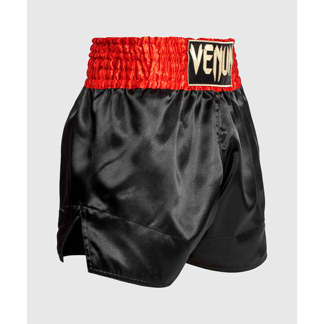 Venum Venum Classic Muay Thai Shorts – Rood/Zwart/Goud