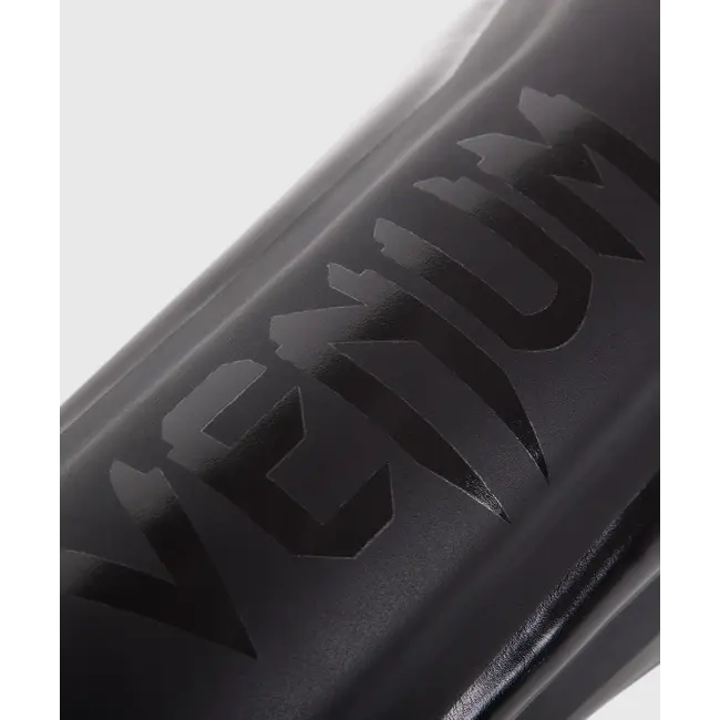 Venum SCHEENBESCHERMERS - Elite Standup Shin Guards - BLACK/BLACK