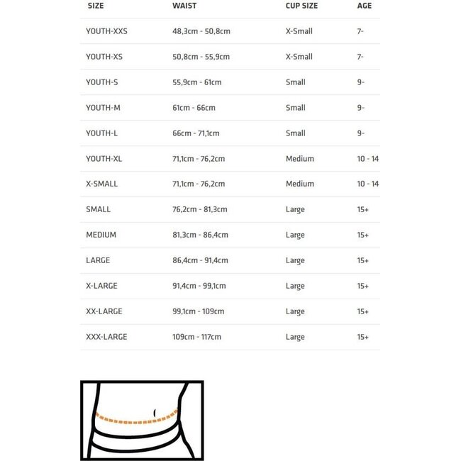 Shock Doctor Shock Doctor - Core Compression Short met Bio-Flex Cup