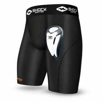 Shock Doctor Shock Doctor - Core Compression Short met Bio-Flex Cup