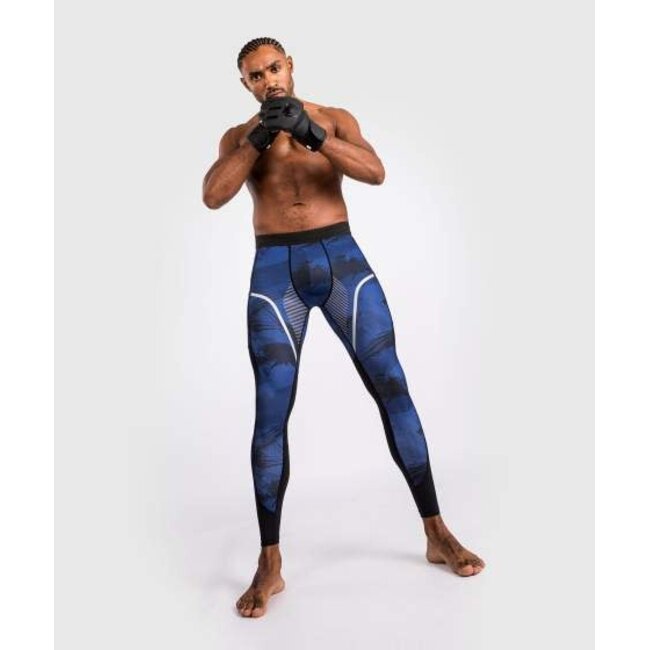 Venum Electron 3.0 Compressiebroek – Navy – MMA & BJJ Spats