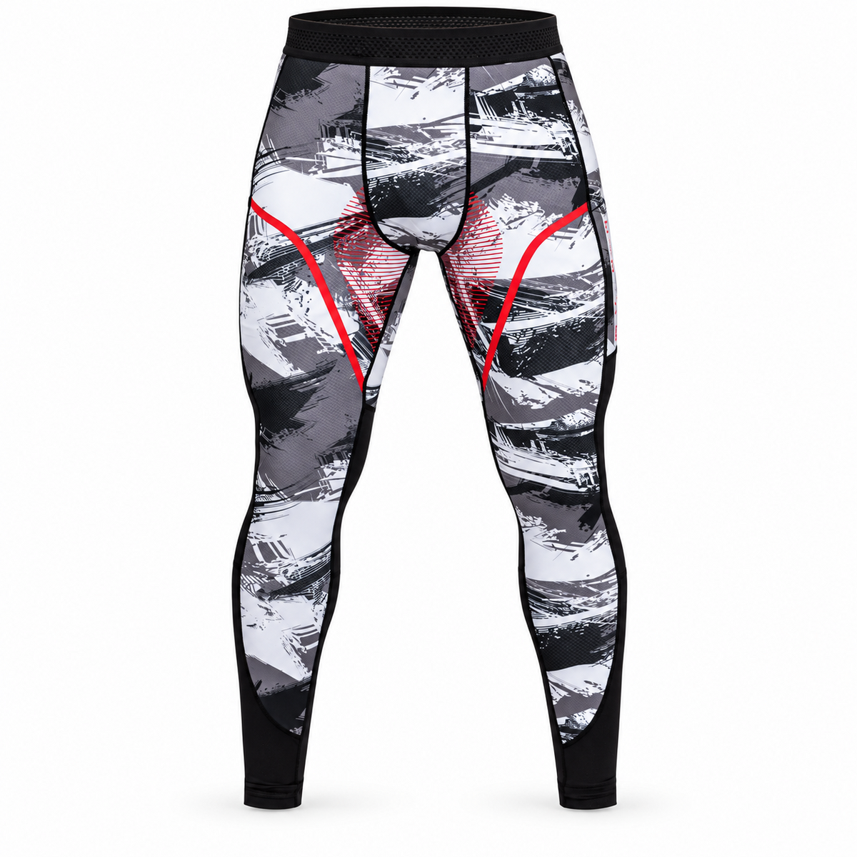 Venum Electron 3.0 pantalon de compression – gris/rouge