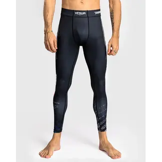 Venum x TEKKEN 8 - Compressiebroek - Jin Kazama Spats - Blue/Black/White