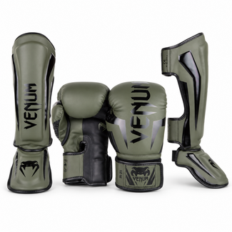 Venum Elite Kickboksset – Khaki/Zwart