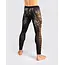 Venum Tiger Compressiebroek – Zwart/Neon Oranje – MMA & BJJ Spats
